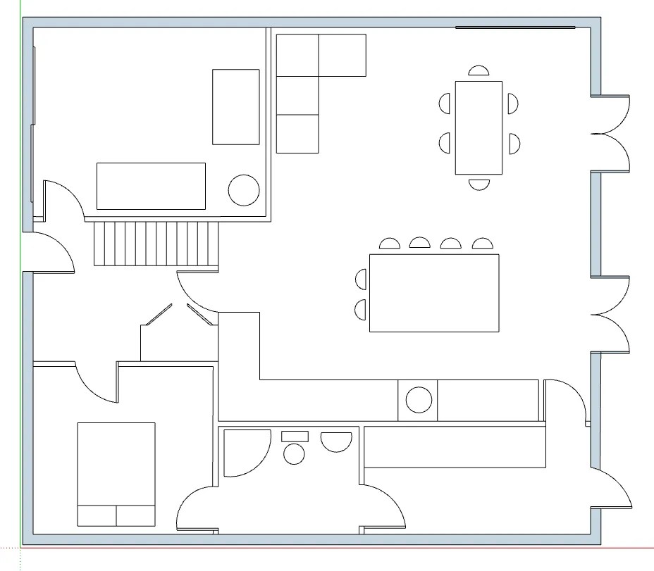 new house ground floor plan