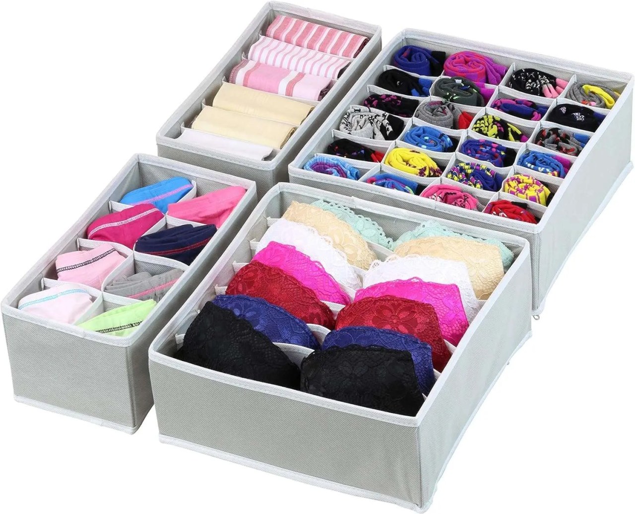 fabric underwear dividers for drawers