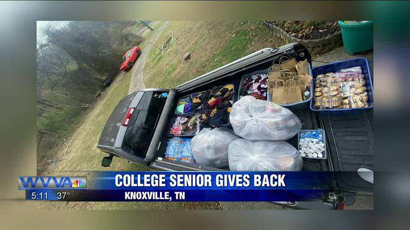 Most college students look to relax over winter break. But a Senior at Bluefield University...