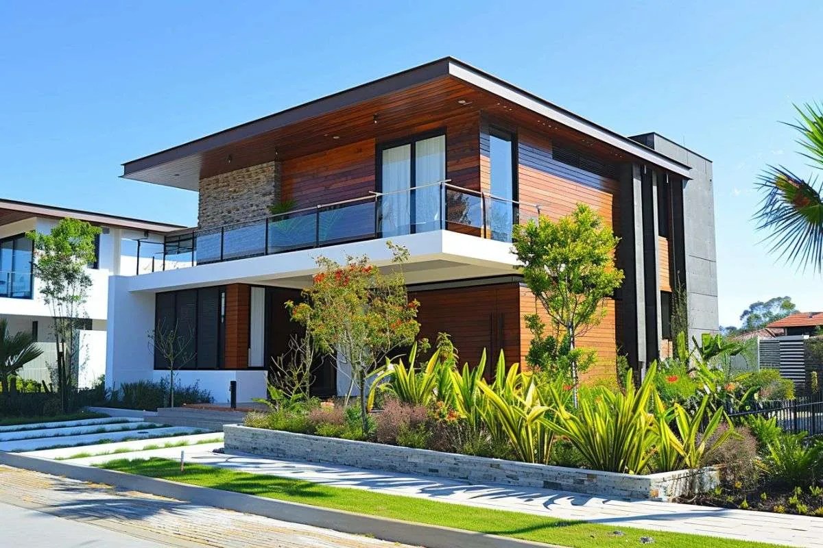 a modern home