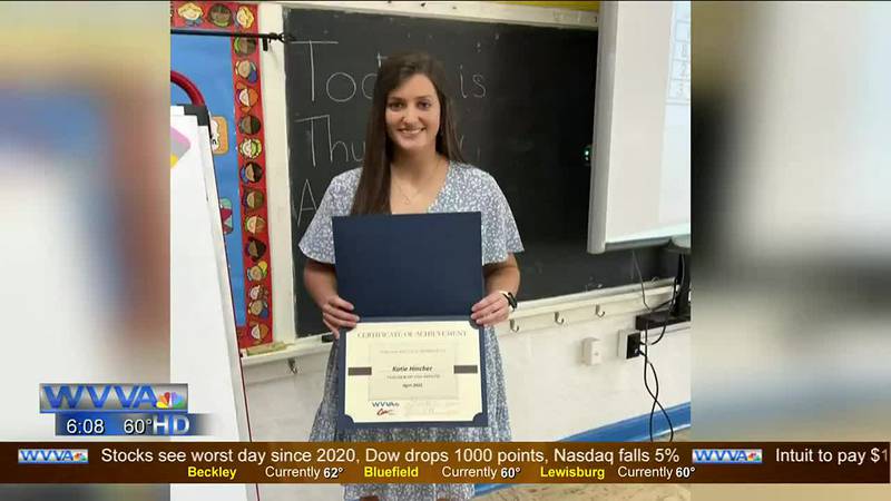 WVVA's Teacher of the Month - Katie Hincher