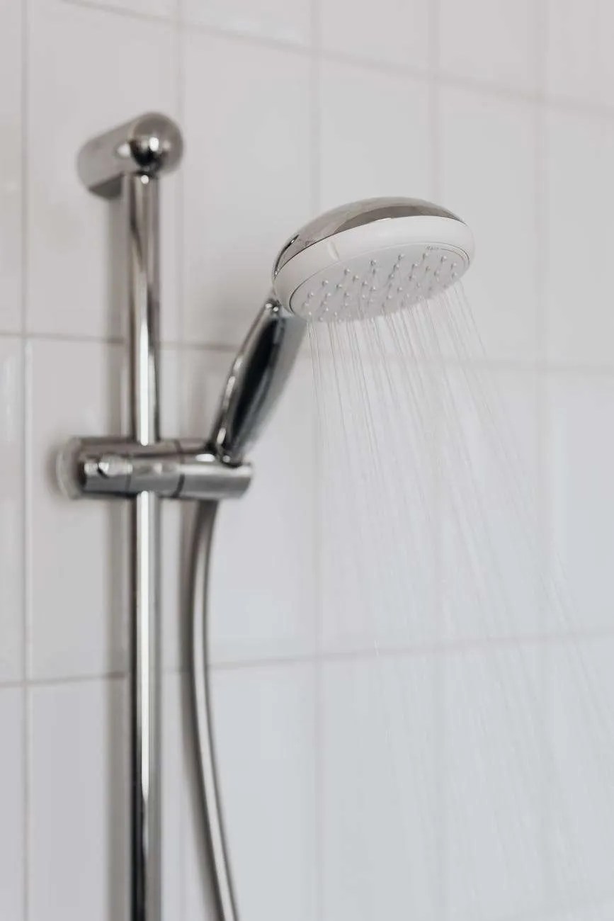 photo of a shower head