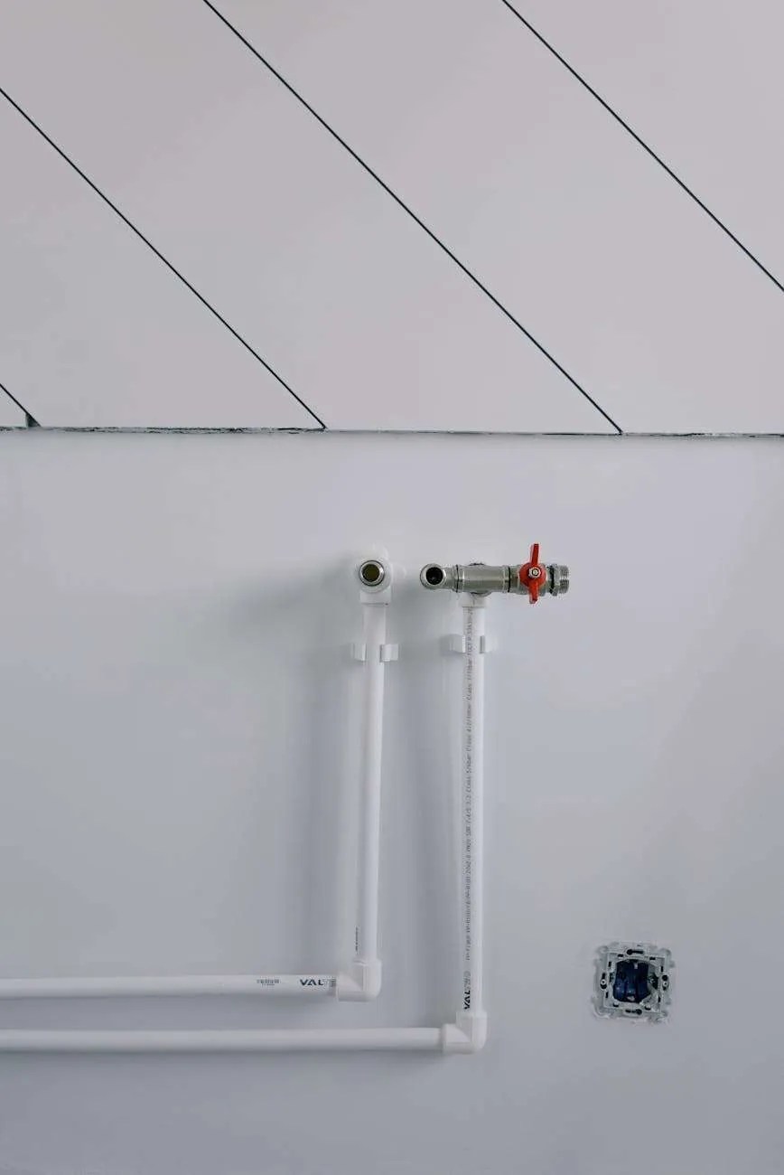 pipes of radiator in empty room