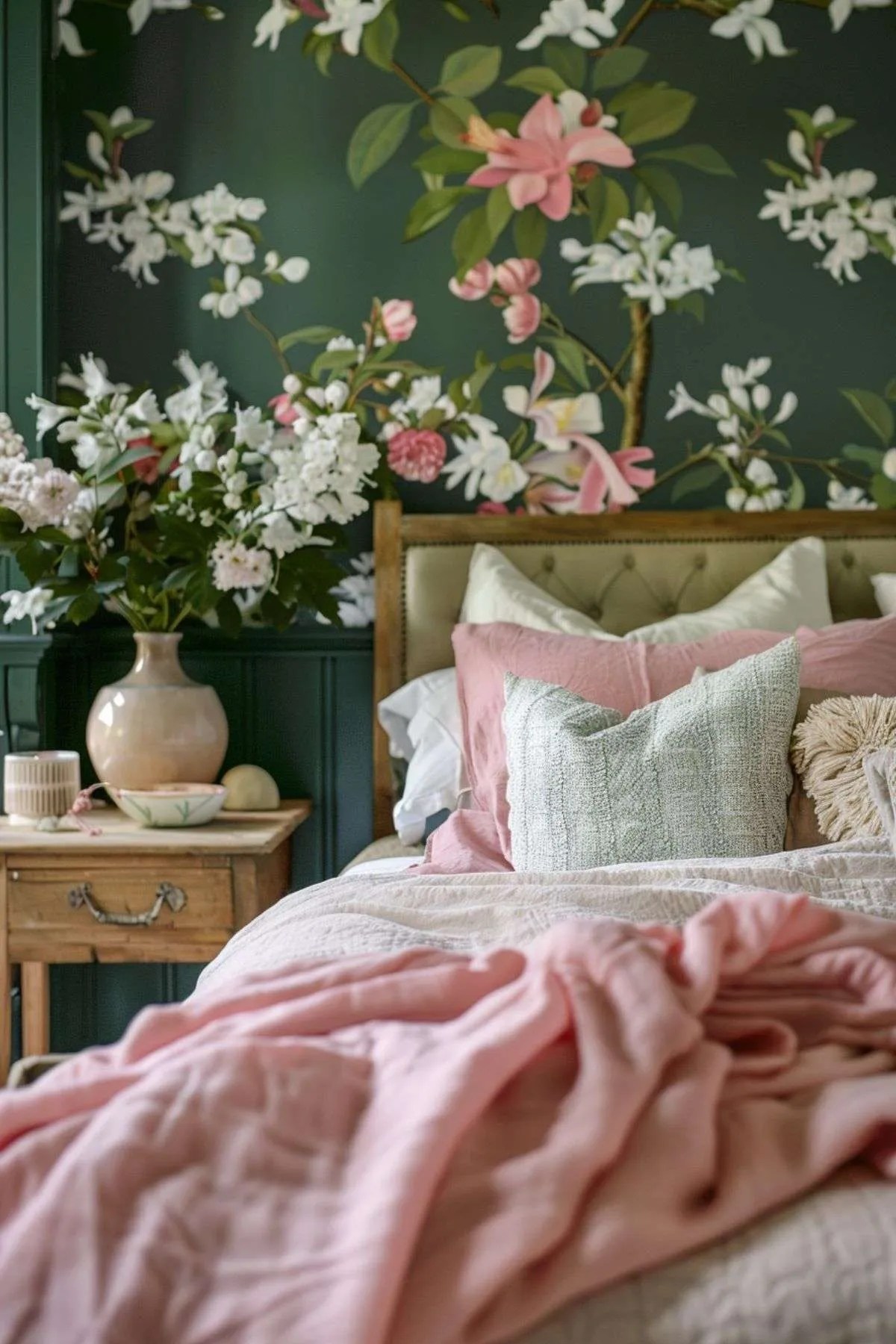 10 Stunning Pink and Green Bedroom Makeovers to Inspire You!