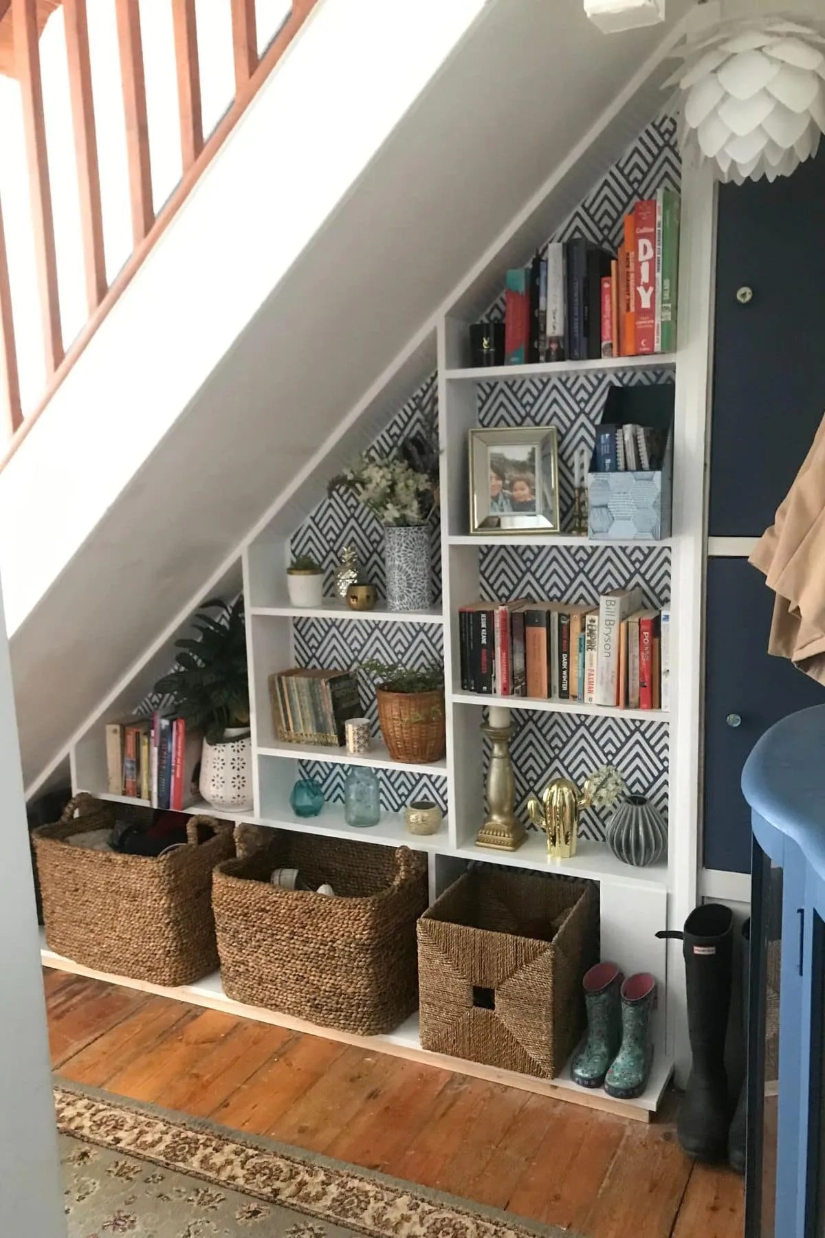 How to Create a Cozy Reading Nook Under the Stairs