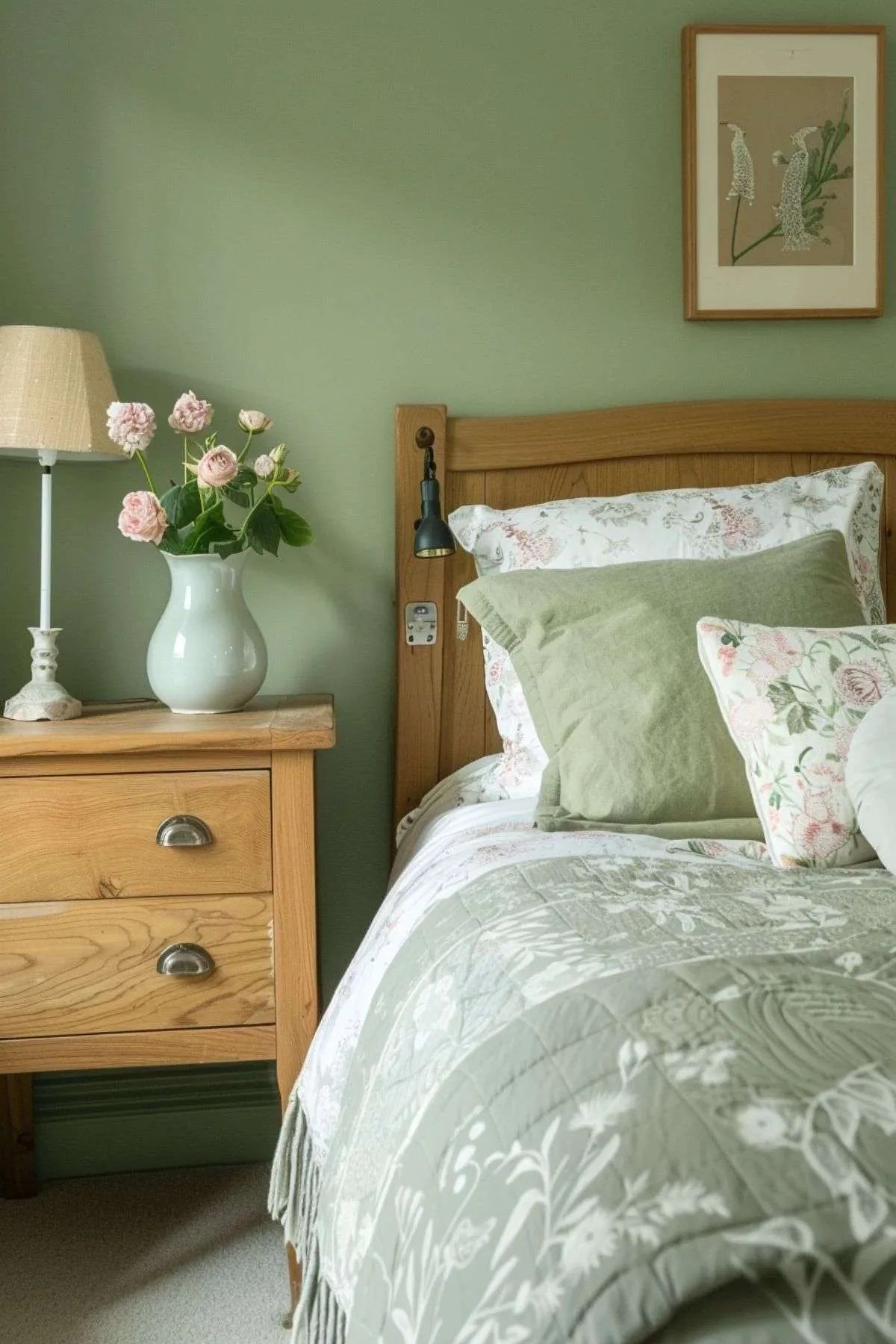 Why a Sage Green Bedroom Is the Must-Have Color For You This Year!