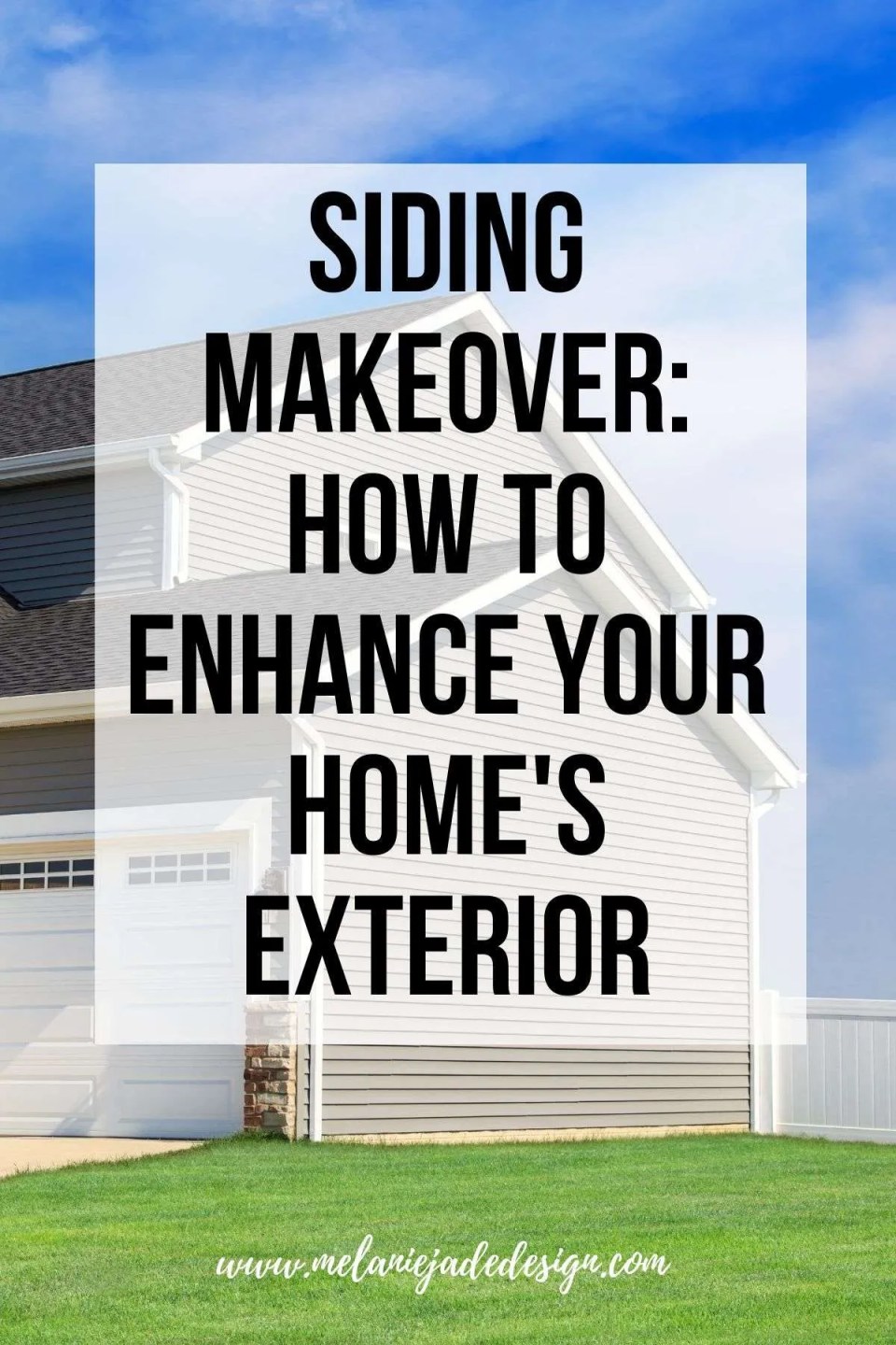 Siding Makeover: How to Enhance Your Home's Exterior Pinterest pin