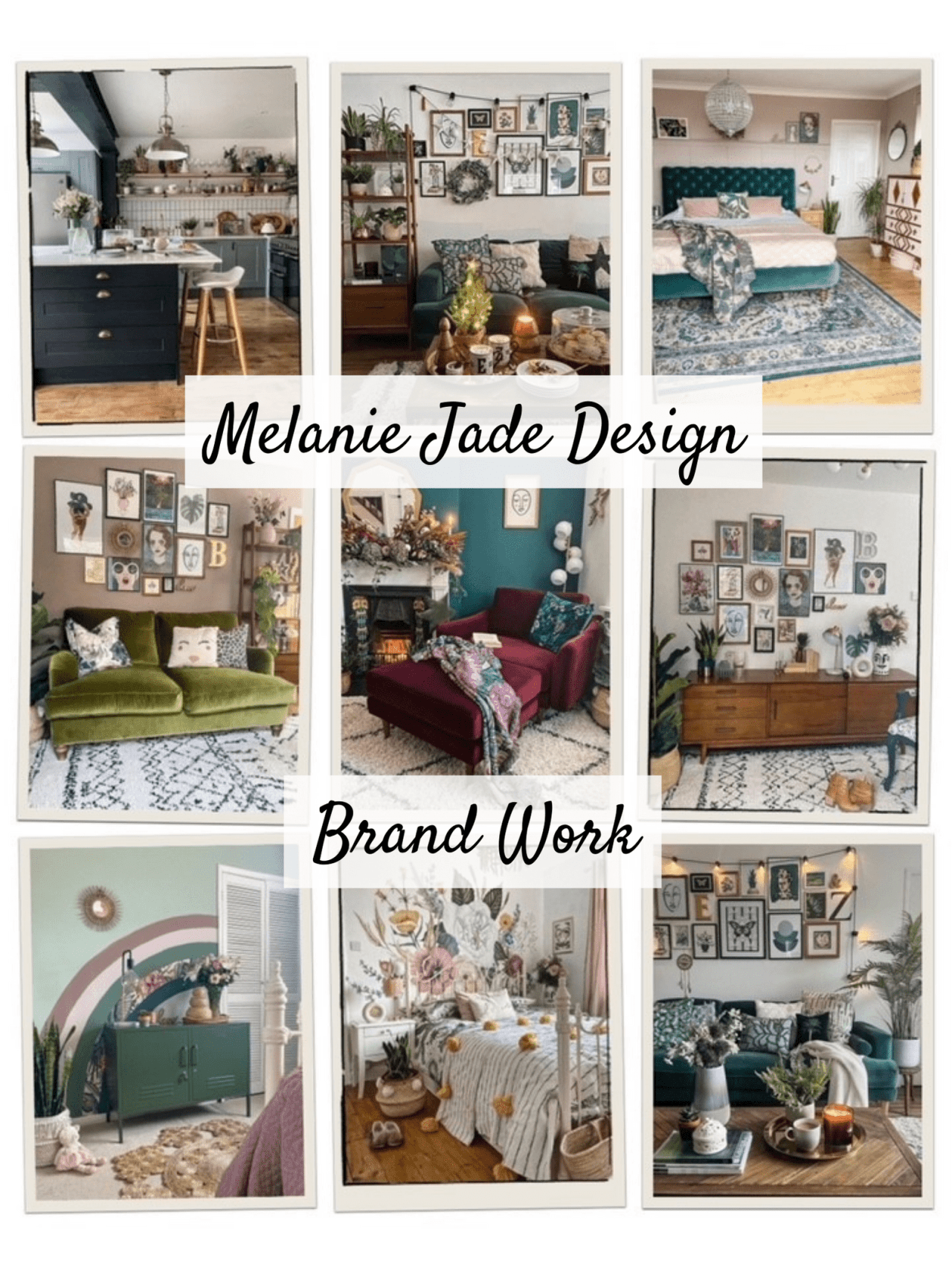 melanie jade design brand work